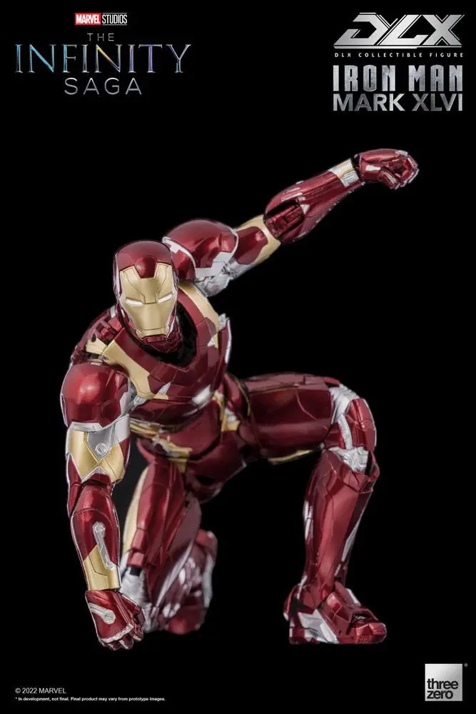 Infinity Saga DLX Actionfigur 1/12 Iron Man Mark 46 17 cm Produktfoto