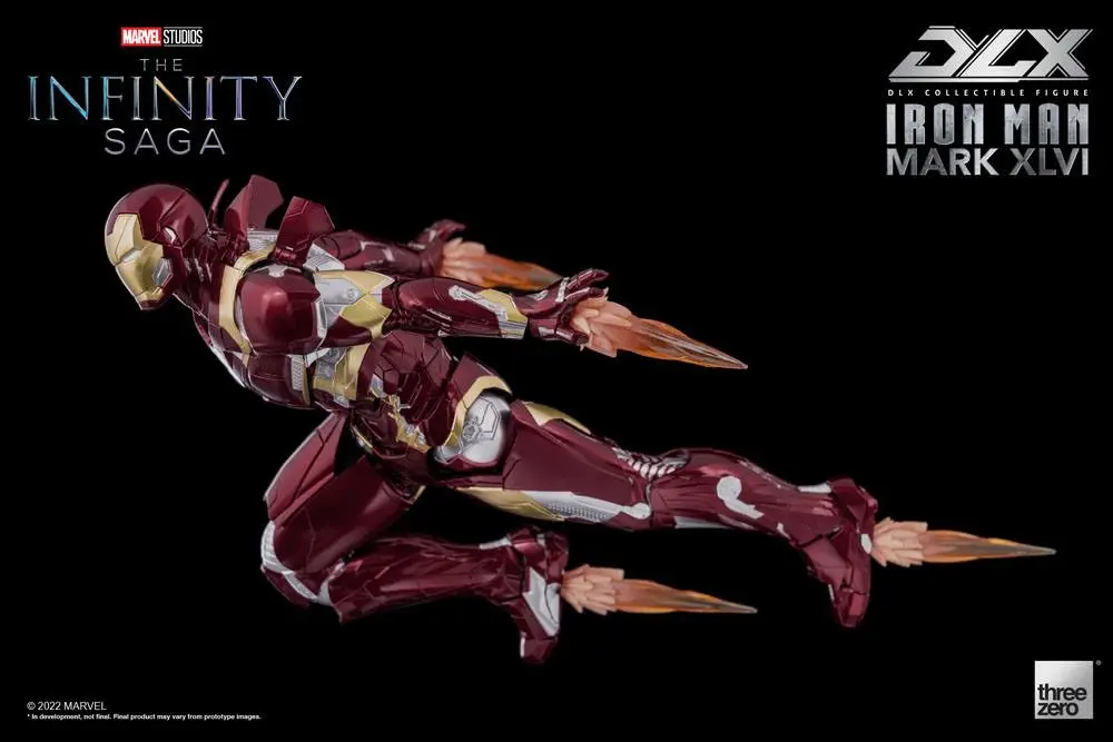 Infinity Saga DLX Actionfigur 1/12 Iron Man Mark 46 17 cm Produktfoto