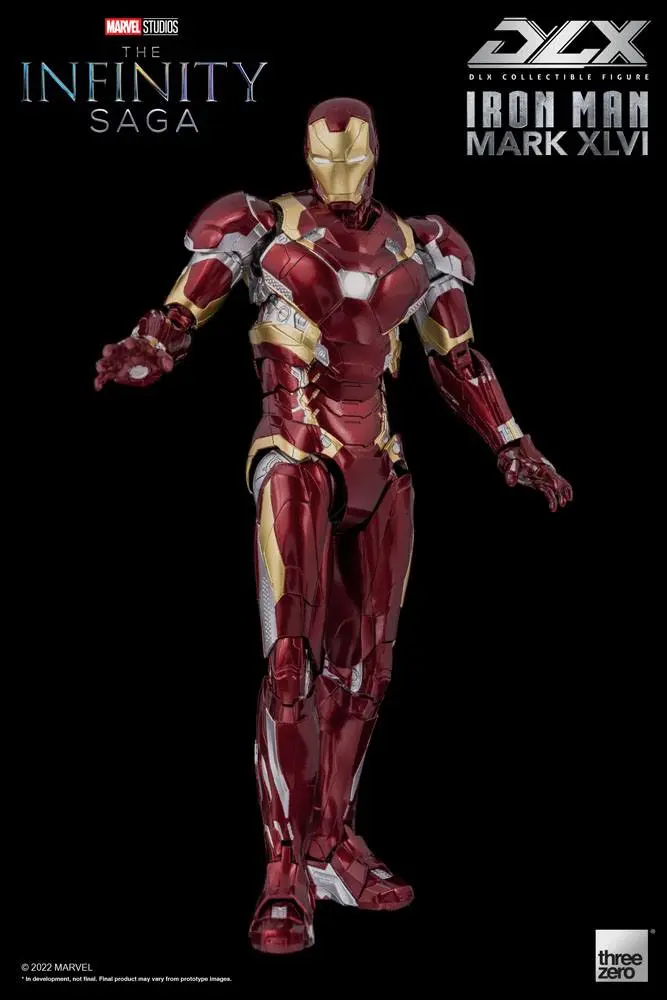 Infinity Saga DLX Actionfigur 1/12 Iron Man Mark 46 17 cm Produktfoto