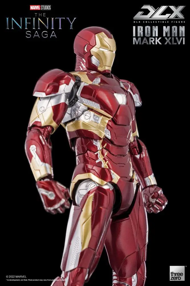 Infinity Saga DLX Actionfigur 1/12 Iron Man Mark 46 17 cm Produktfoto