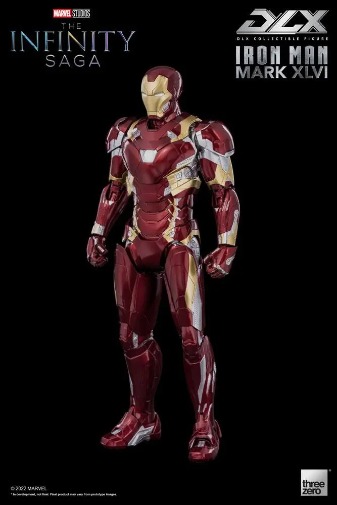Infinity Saga DLX Actionfigur 1/12 Iron Man Mark 46 17 cm Produktfoto