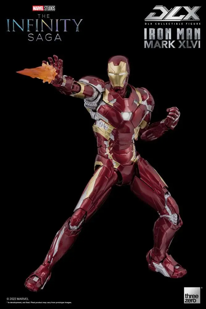 Infinity Saga DLX Actionfigur 1/12 Iron Man Mark 46 17 cm Produktfoto