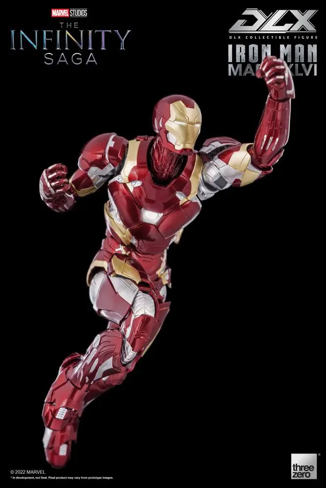 Infinity Saga DLX Actionfigur 1/12 Iron Man Mark 46 17 cm Produktfoto
