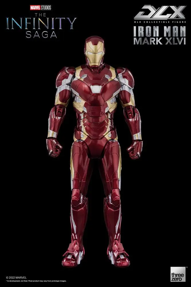 Infinity Saga DLX Actionfigur 1/12 Iron Man Mark 46 17 cm Produktfoto