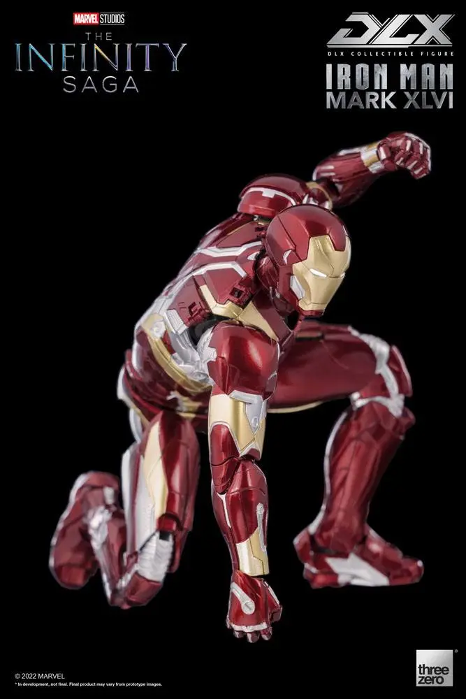 Infinity Saga DLX Actionfigur 1/12 Iron Man Mark 46 17 cm Produktfoto