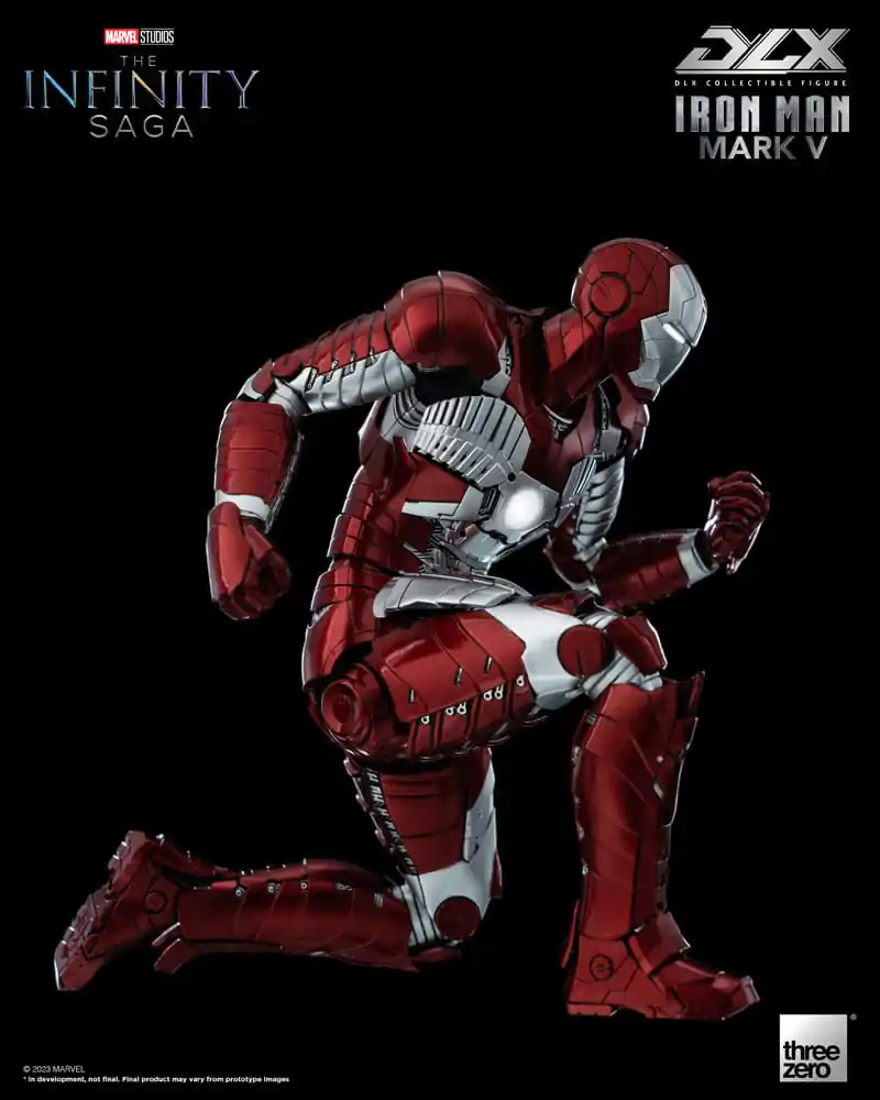 Infinity Saga DLX Actionfigur 1/12 Iron Man Mark 5 17 cm termékfotó