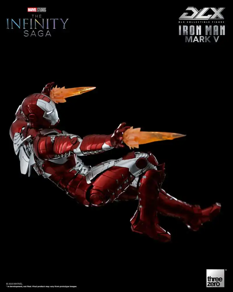 Infinity Saga DLX Actionfigur 1/12 Iron Man Mark 5 17 cm termékfotó