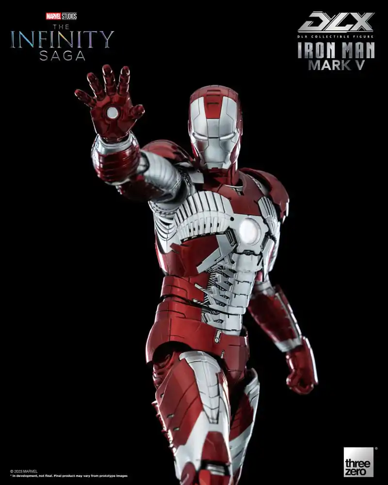 Infinity Saga DLX Actionfigur 1/12 Iron Man Mark 5 17 cm termékfotó