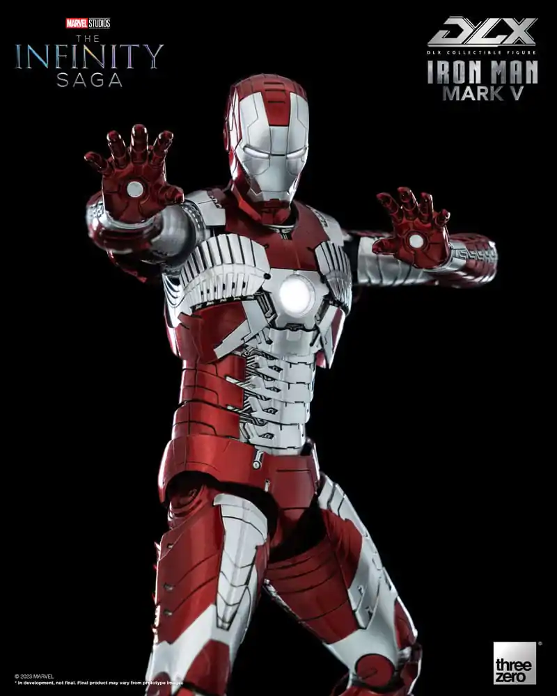 Infinity Saga DLX Actionfigur 1/12 Iron Man Mark 5 17 cm termékfotó