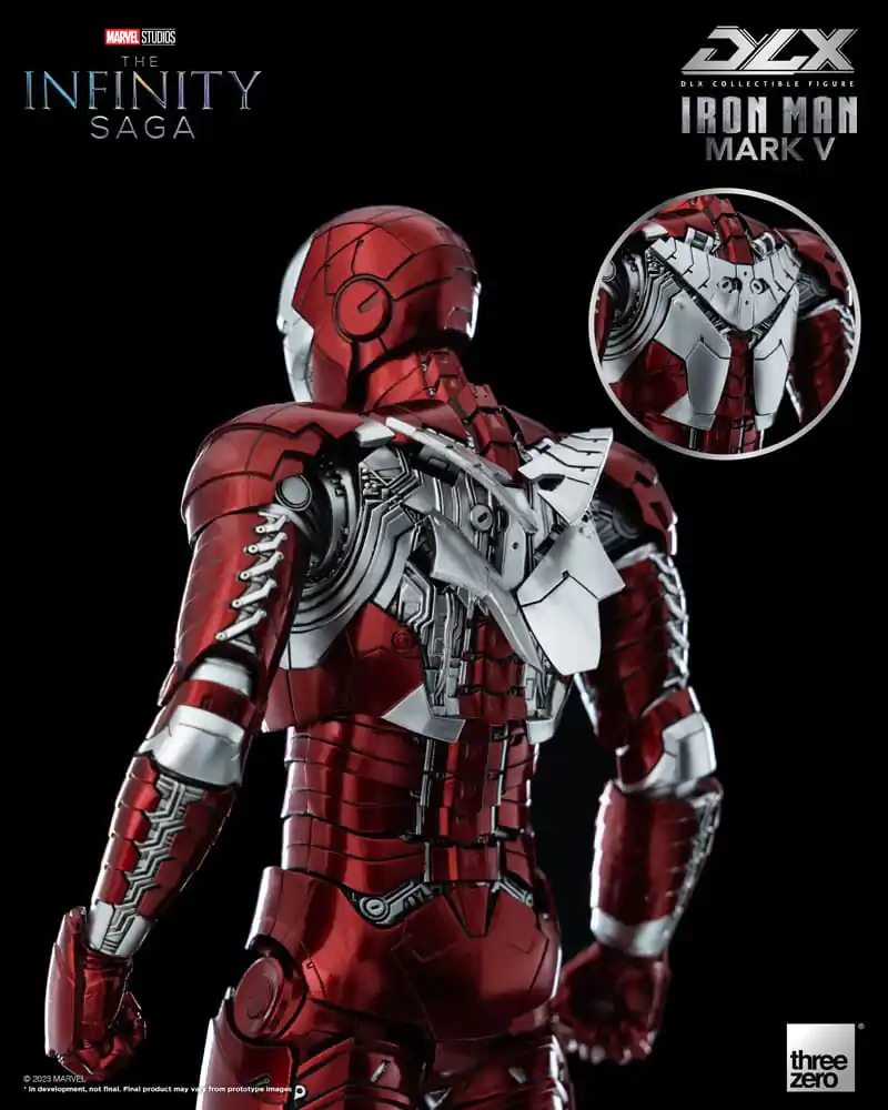 Infinity Saga DLX Actionfigur 1/12 Iron Man Mark 5 17 cm termékfotó