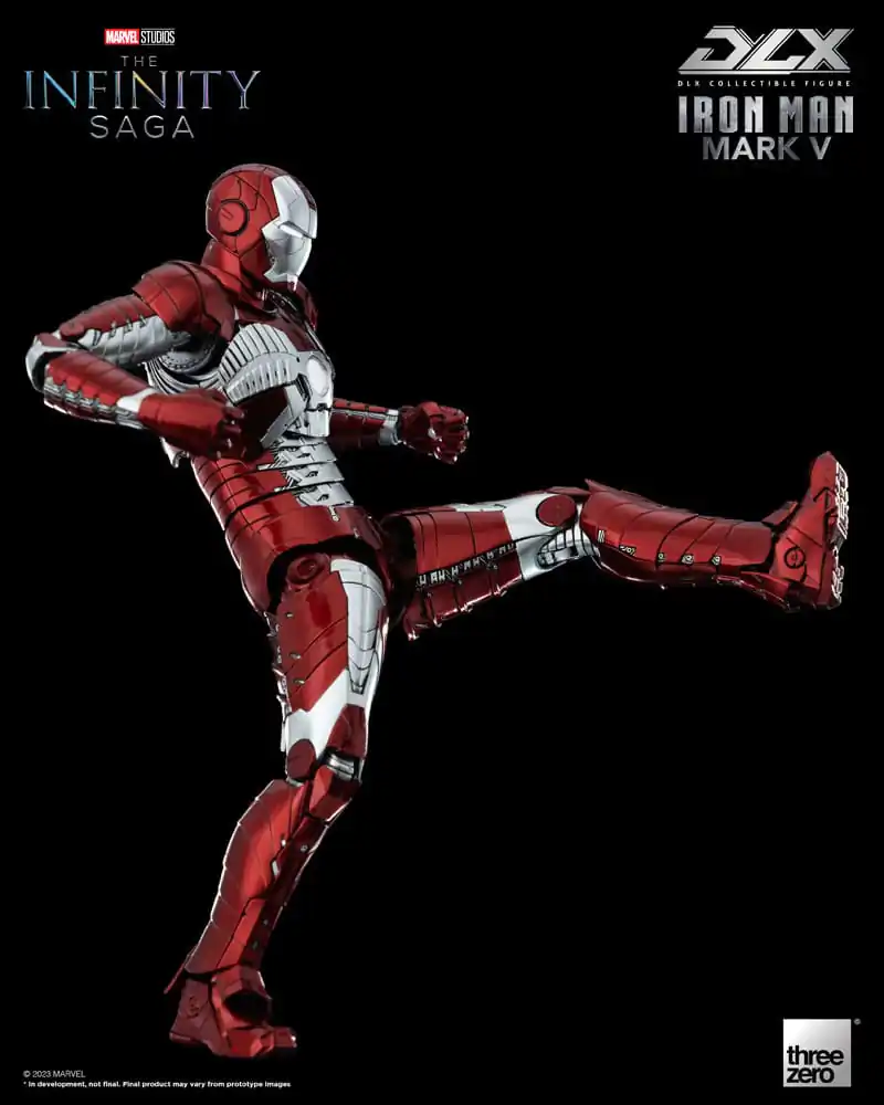 Infinity Saga DLX Actionfigur 1/12 Iron Man Mark 5 17 cm termékfotó