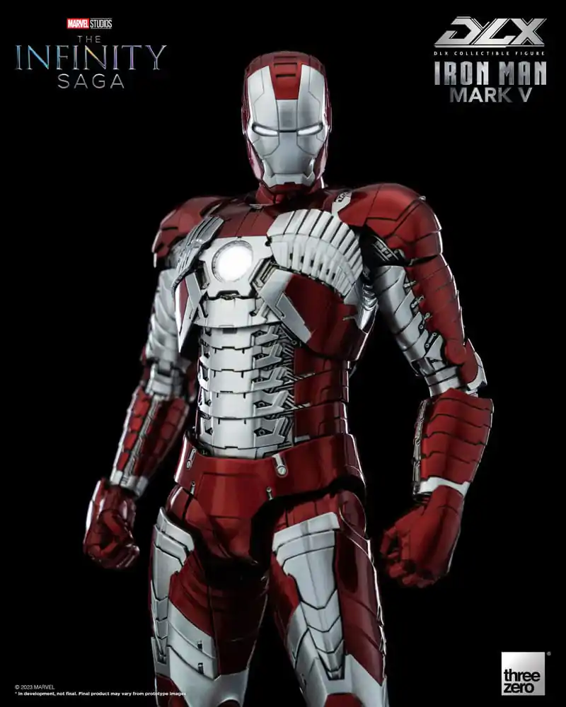 Infinity Saga DLX Actionfigur 1/12 Iron Man Mark 5 17 cm termékfotó