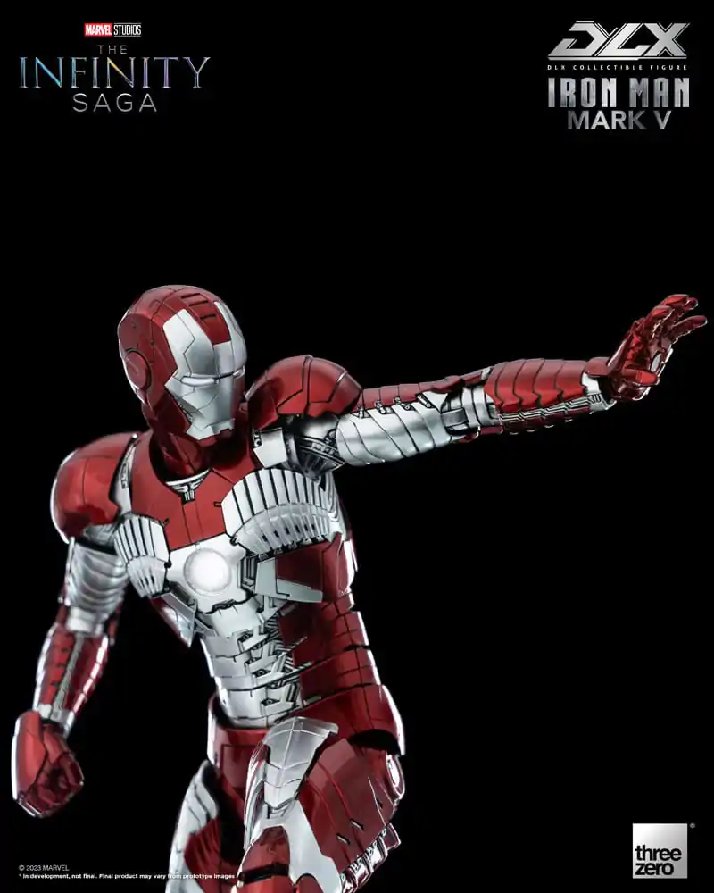 Infinity Saga DLX Actionfigur 1/12 Iron Man Mark 5 17 cm termékfotó