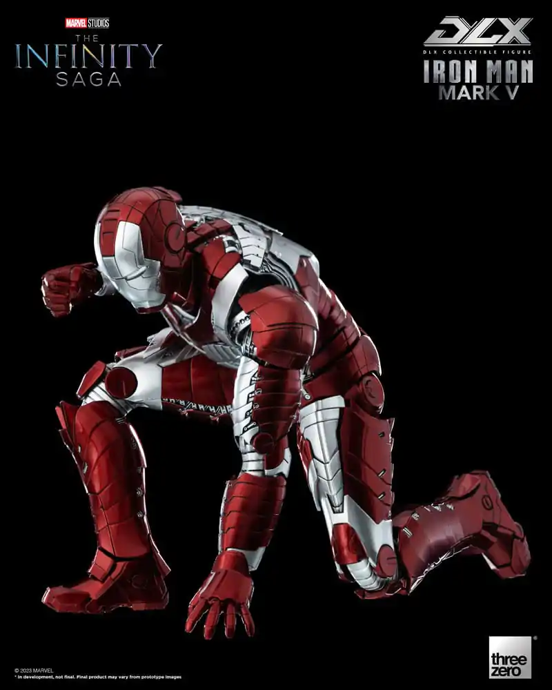 Infinity Saga DLX Actionfigur 1/12 Iron Man Mark 5 17 cm termékfotó