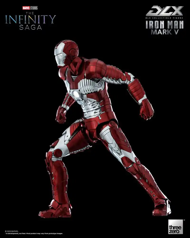 Infinity Saga DLX Actionfigur 1/12 Iron Man Mark 5 17 cm termékfotó