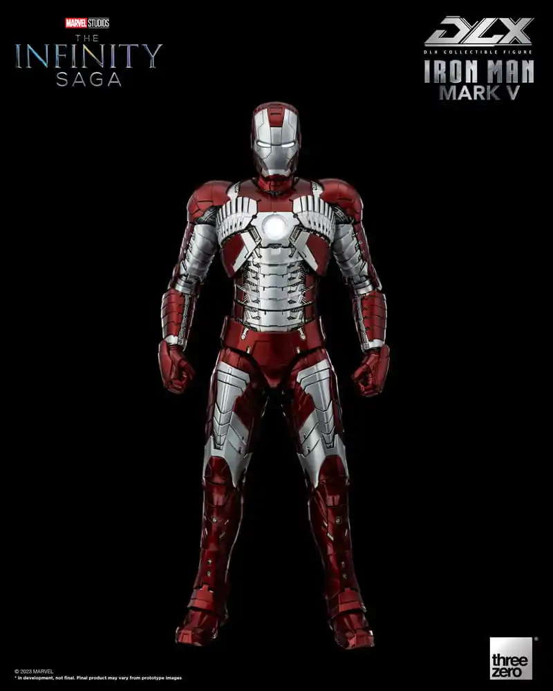 Infinity Saga DLX Actionfigur 1/12 Iron Man Mark 5 17 cm termékfotó