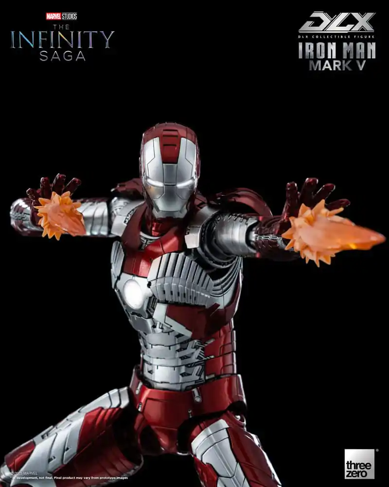 Infinity Saga DLX Actionfigur 1/12 Iron Man Mark 5 17 cm termékfotó