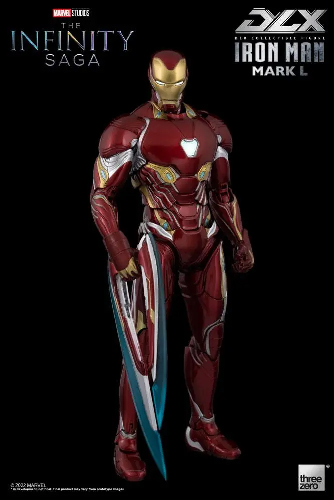 Infinity Saga DLX Actionfigur 1/12 Iron Man Mark 50 17 cm Produktfoto