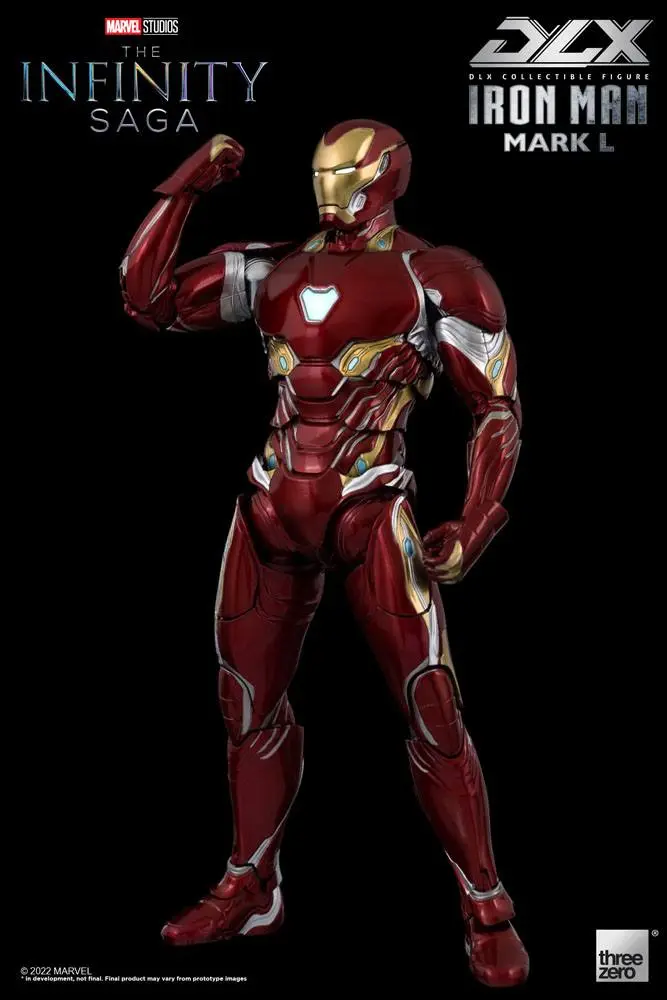 Infinity Saga DLX Actionfigur 1/12 Iron Man Mark 50 17 cm Produktfoto