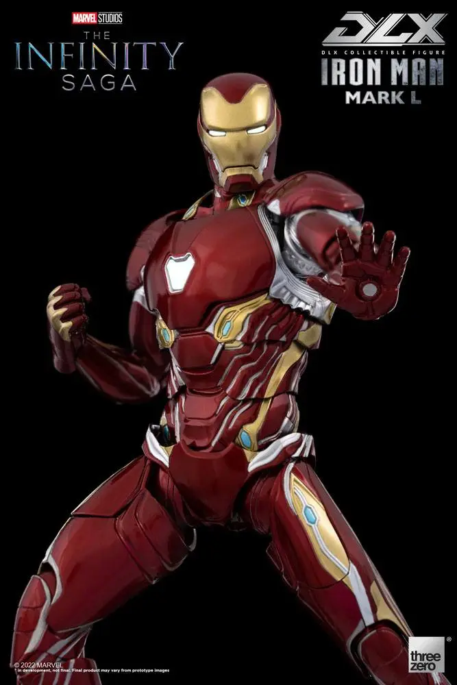 Infinity Saga DLX Actionfigur 1/12 Iron Man Mark 50 17 cm Produktfoto
