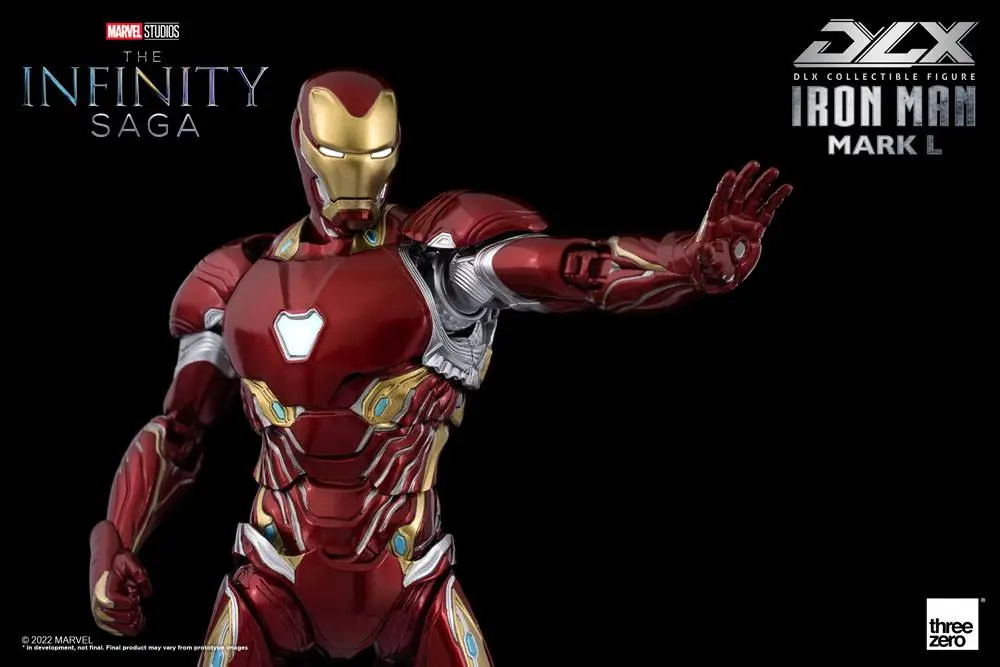 Infinity Saga DLX Actionfigur 1/12 Iron Man Mark 50 17 cm Produktfoto