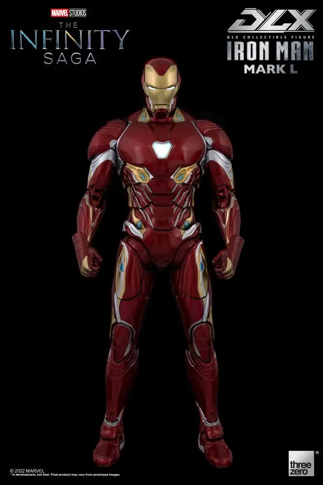 Infinity Saga DLX Actionfigur 1/12 Iron Man Mark 50 17 cm Produktfoto