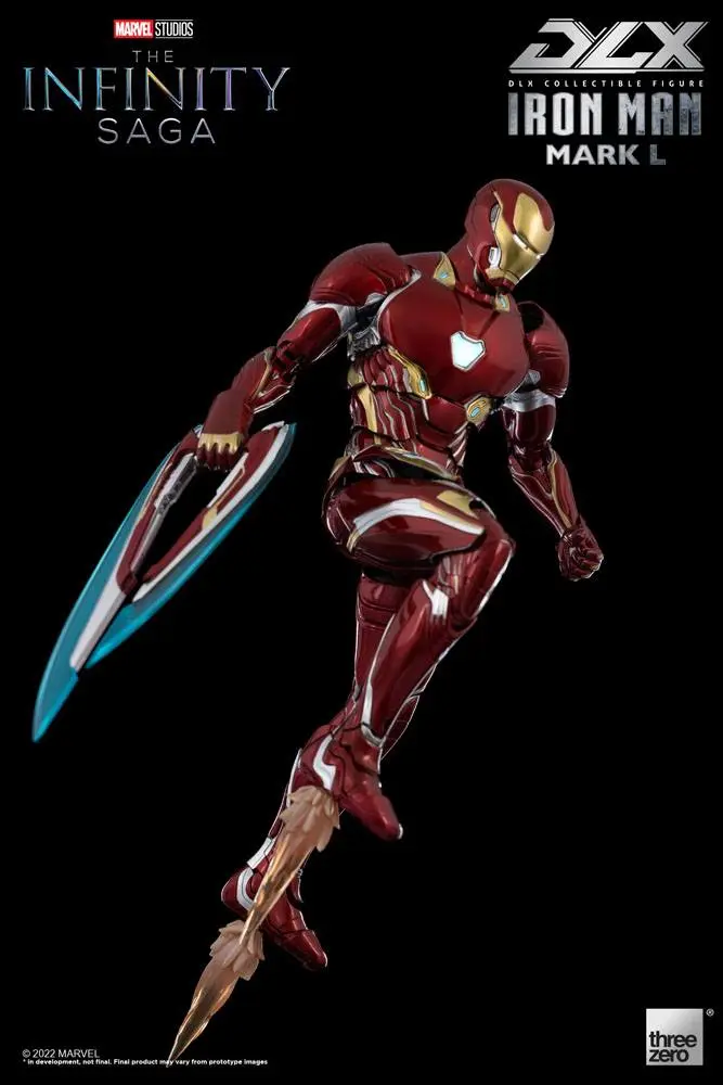 Infinity Saga DLX Actionfigur 1/12 Iron Man Mark 50 17 cm Produktfoto