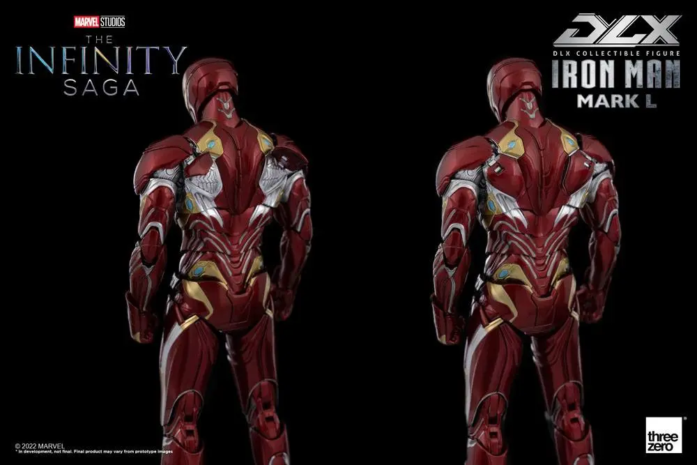 Infinity Saga DLX Actionfigur 1/12 Iron Man Mark 50 17 cm Produktfoto