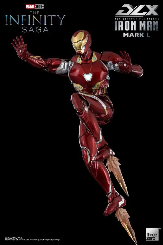 Infinity Saga DLX Actionfigur 1/12 Iron Man Mark 50 17 cm Produktfoto