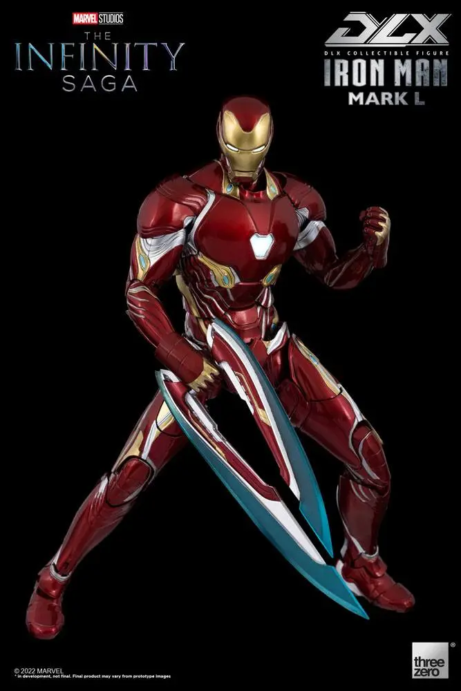 Infinity Saga DLX Actionfigur 1/12 Iron Man Mark 50 17 cm Produktfoto