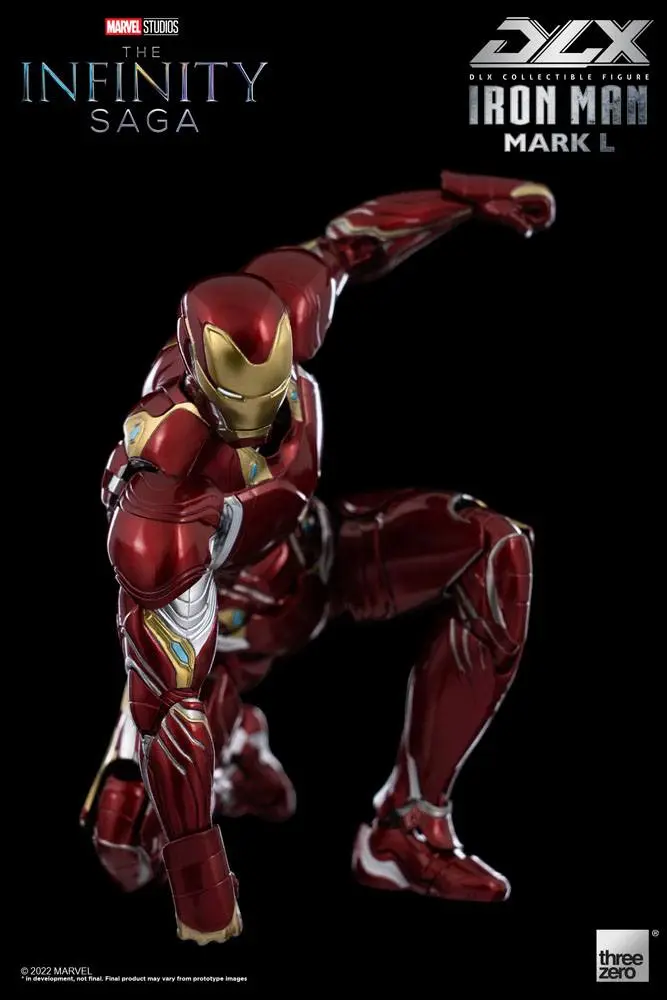 Infinity Saga DLX Actionfigur 1/12 Iron Man Mark 50 17 cm Produktfoto