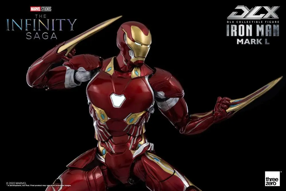Infinity Saga DLX Actionfigur 1/12 Iron Man Mark 50 17 cm Produktfoto