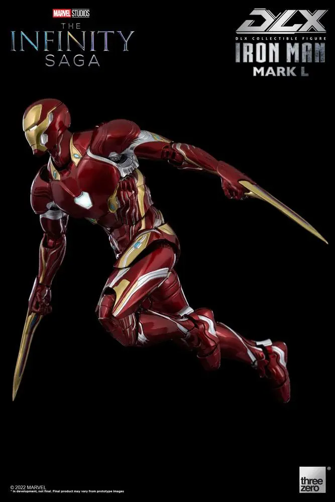 Infinity Saga DLX Actionfigur 1/12 Iron Man Mark 50 17 cm Produktfoto