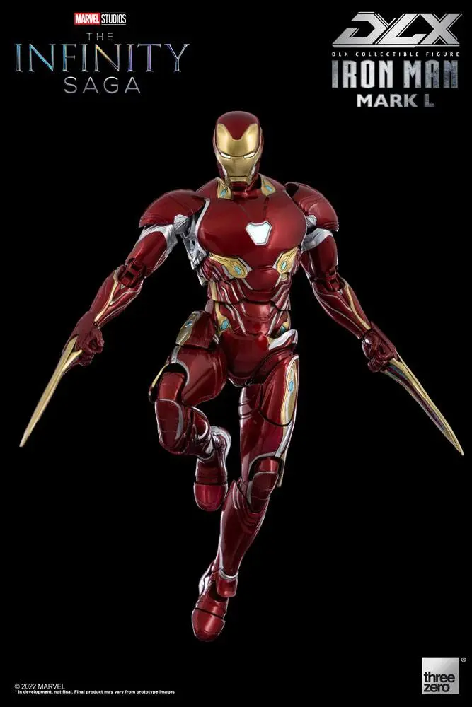 Infinity Saga DLX Actionfigur 1/12 Iron Man Mark 50 17 cm Produktfoto