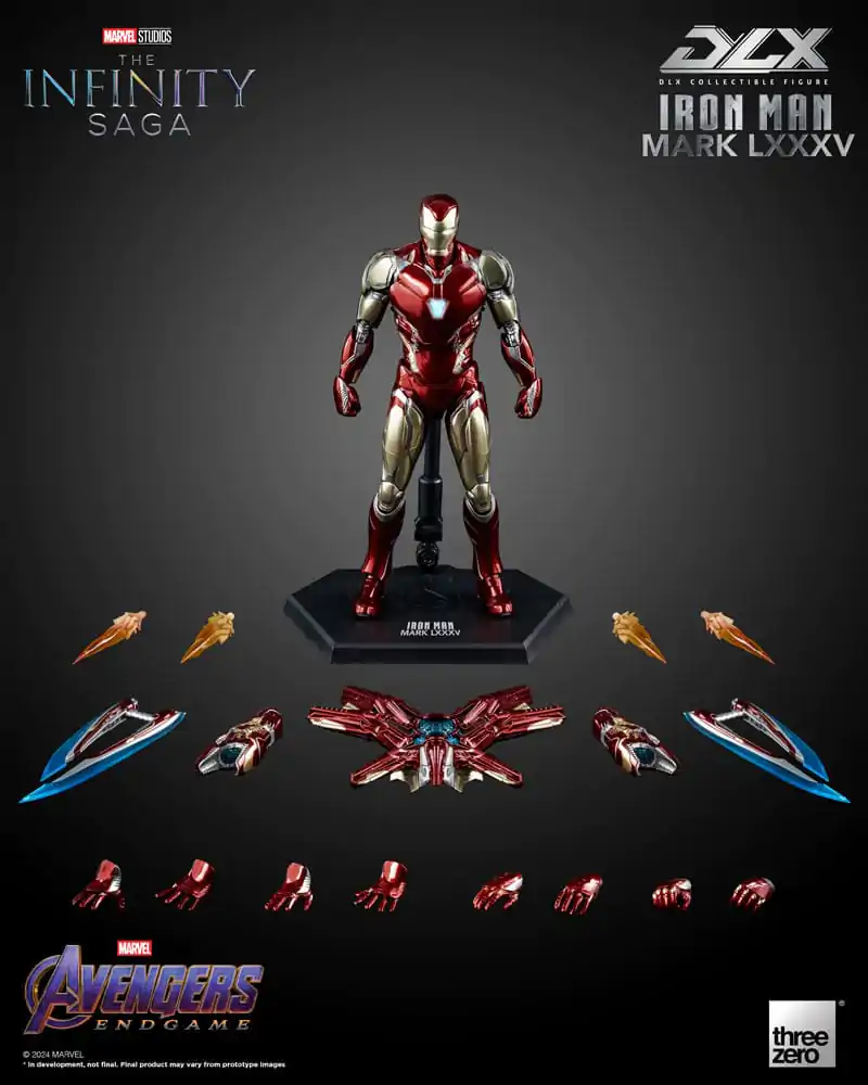 Infinity Saga DLX Actionfigur 1/12 Iron Man Mark 85 17 cm termékfotó