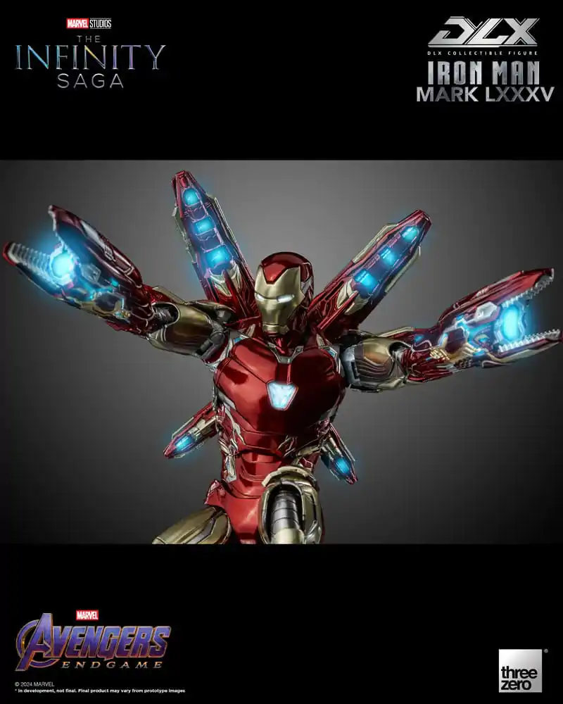 Infinity Saga DLX Actionfigur 1/12 Iron Man Mark 85 17 cm termékfotó