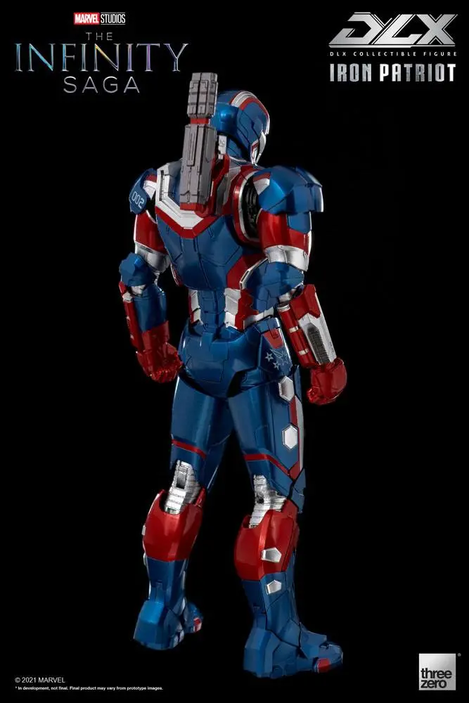 Infinity Saga DLX Actionfigur 1/12 Iron Patriot 17 cm Produktfoto