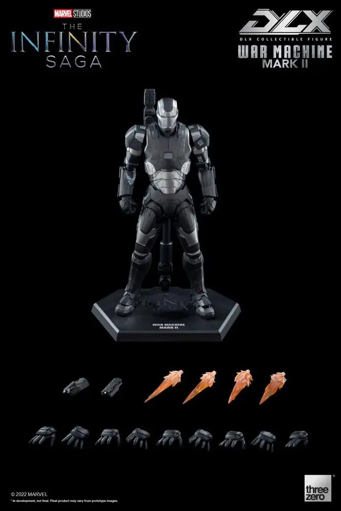 Infinity Saga DLX Actionfigur 1/12 War Machine Mark 2 17 cm Produktfoto