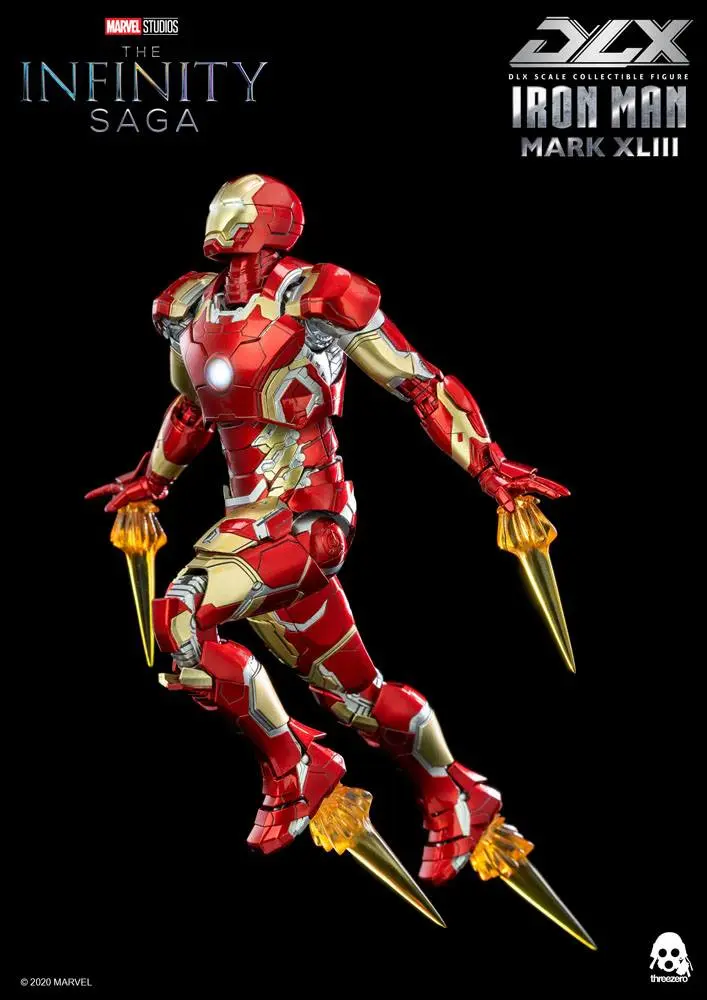 Infinity Saga DLX Actionfigur 1/12 Iron Man Mark 43 16 cm Produktfoto