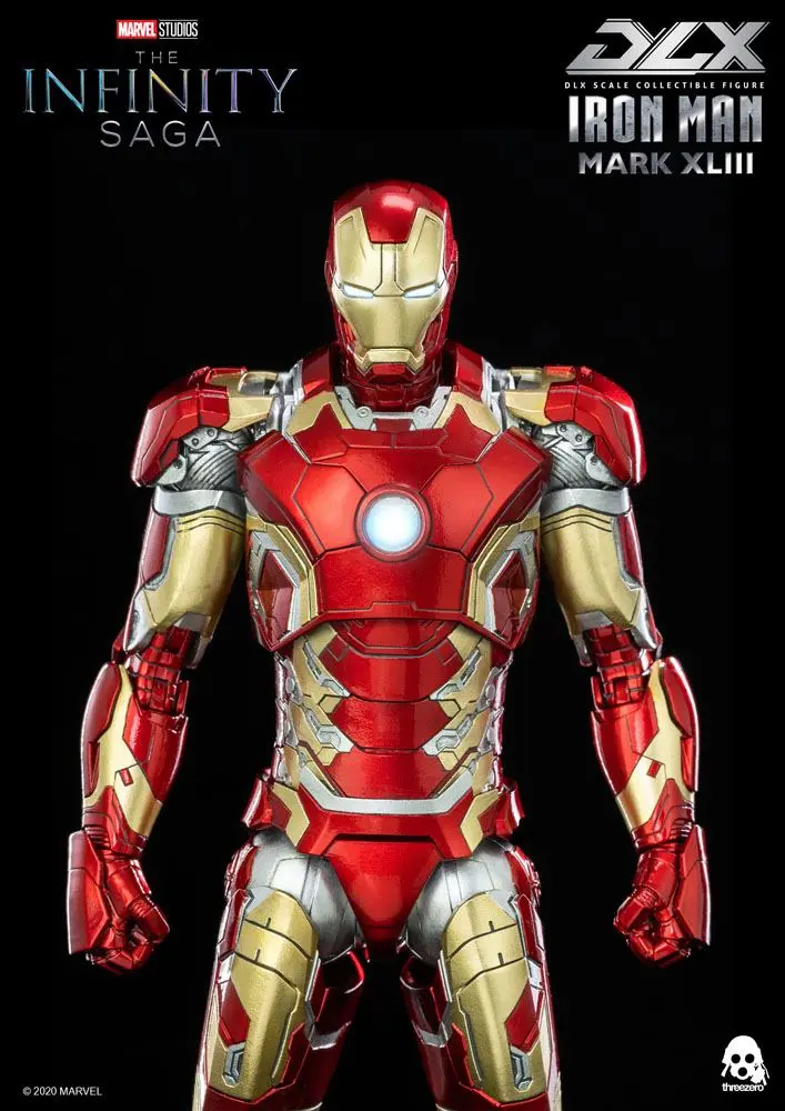 Infinity Saga DLX Actionfigur 1/12 Iron Man Mark 43 16 cm Produktfoto