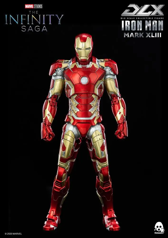 Infinity Saga DLX Actionfigur 1/12 Iron Man Mark 43 16 cm Produktfoto