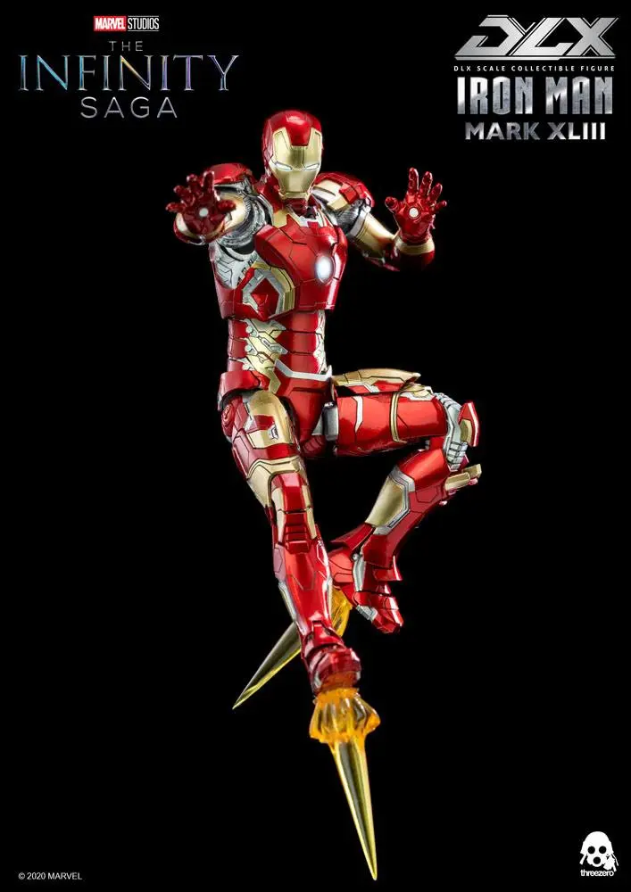 Infinity Saga DLX Actionfigur 1/12 Iron Man Mark 43 16 cm Produktfoto