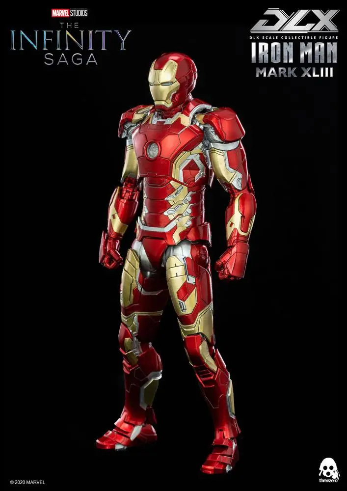 Infinity Saga DLX Actionfigur 1/12 Iron Man Mark 43 16 cm Produktfoto