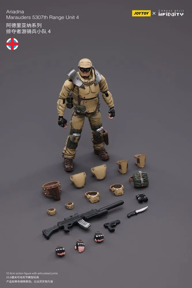 Infinity Tabletop Actionfigur 1/18 Ariadna Marauders 5307th Range Unit 4 12 cm termékfotó