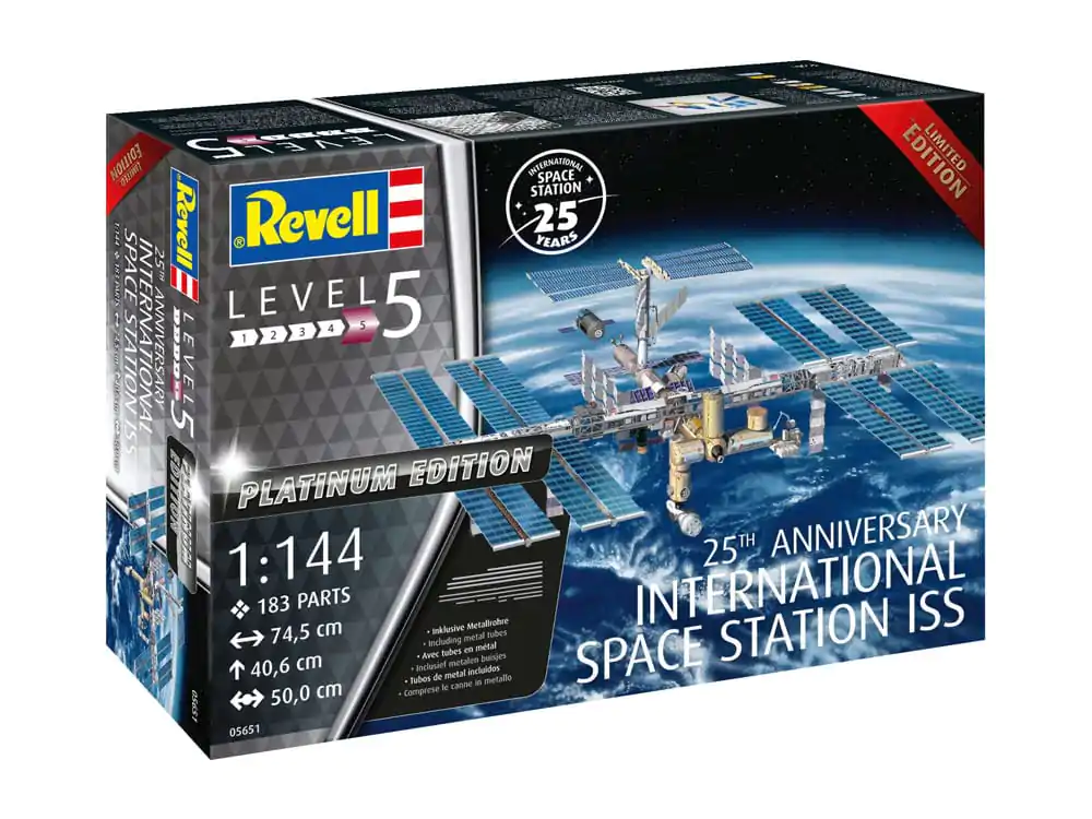 International Space Station ISS Modellbausatz 1/144 25th Anniversary Platinum Edition 74 cm termékfotó