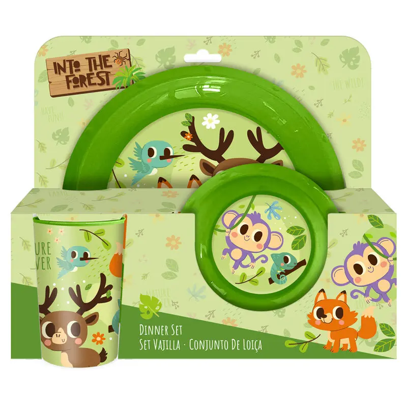 Into the Forest Frühstücksset Produktfoto