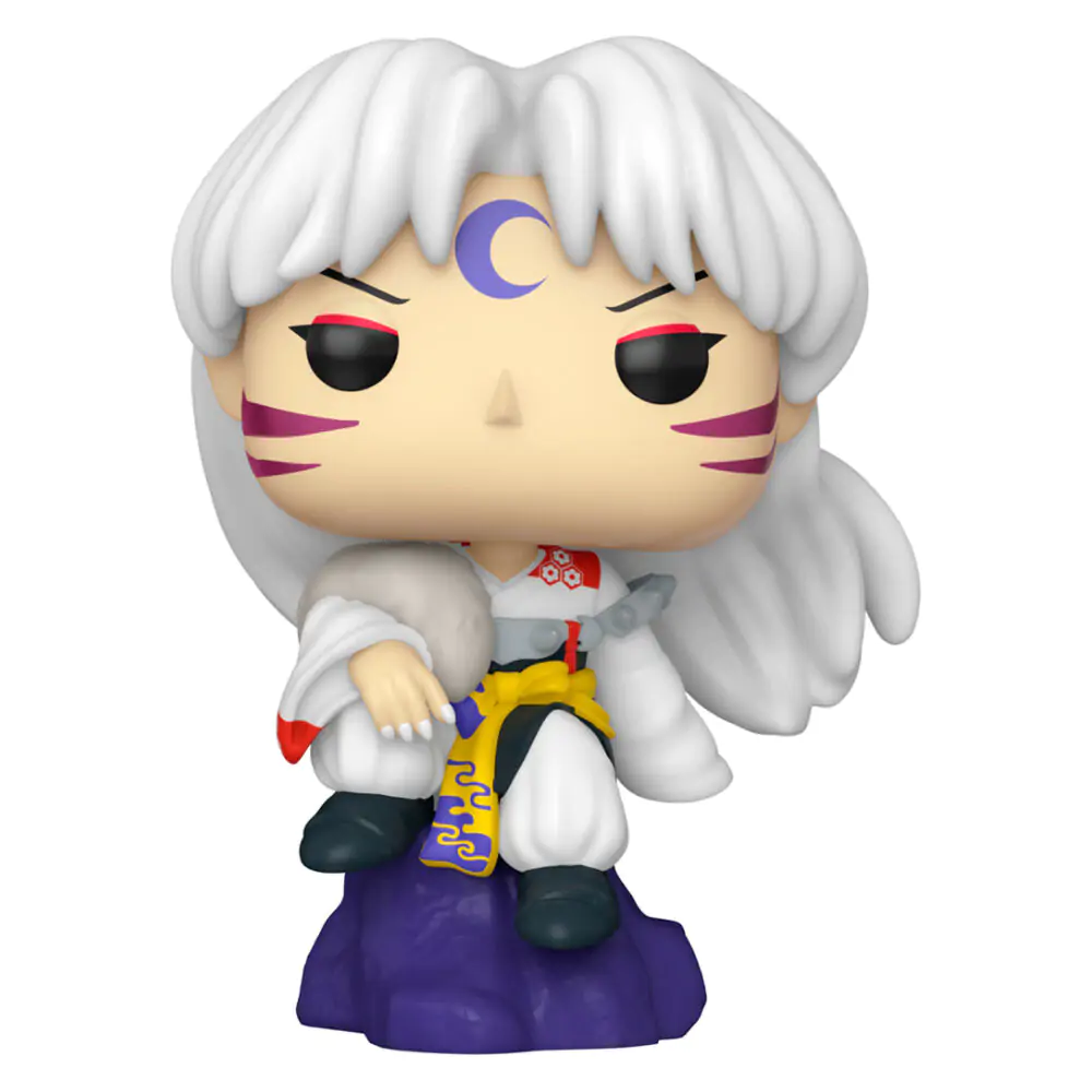Inuyasha Funko POP! Plus Animation Vinylfigur Sesshomaru (Sitting) 9 cm Produktfoto
