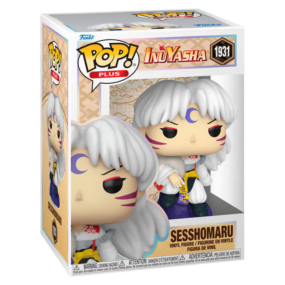 Inuyasha Funko POP! Plus Animation Vinylfigur Sesshomaru (Sitting) 9 cm Produktfoto