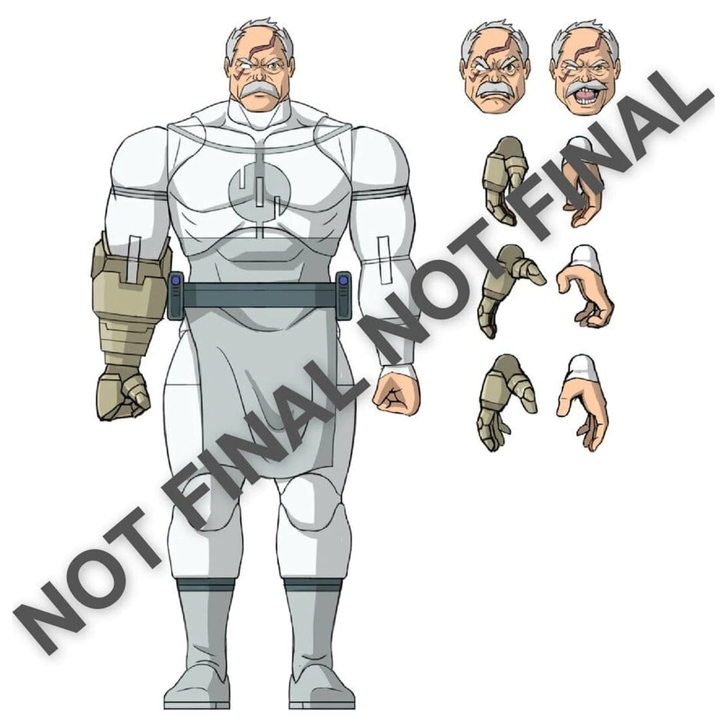 Invincible Action Figur Eroberung 17 cm Produktfoto