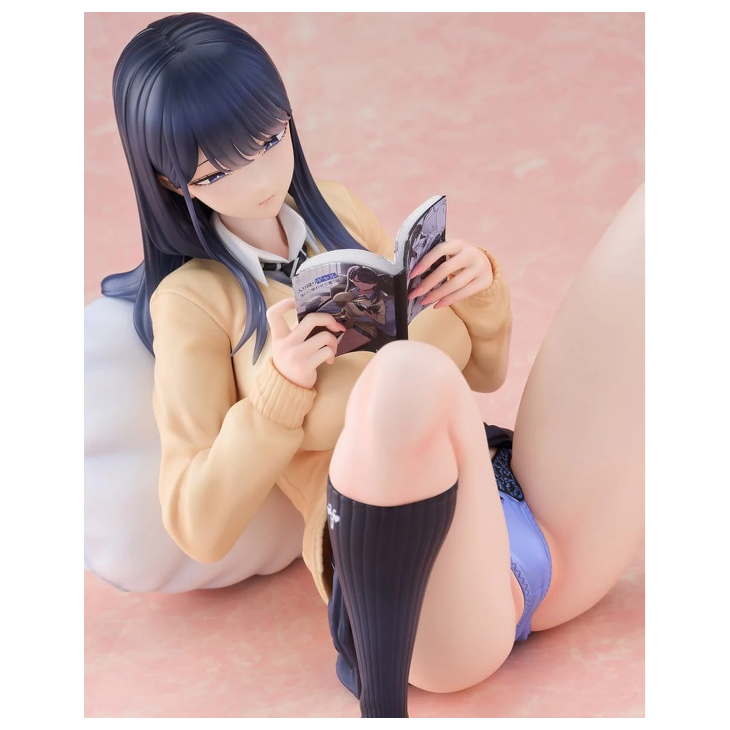 Iribitari Gyaru ni Ma?ko Tsukawasete Morau Hanashi PVC Figur 1/5 Hikari Kuroda 18 Zentimeter Produktfoto